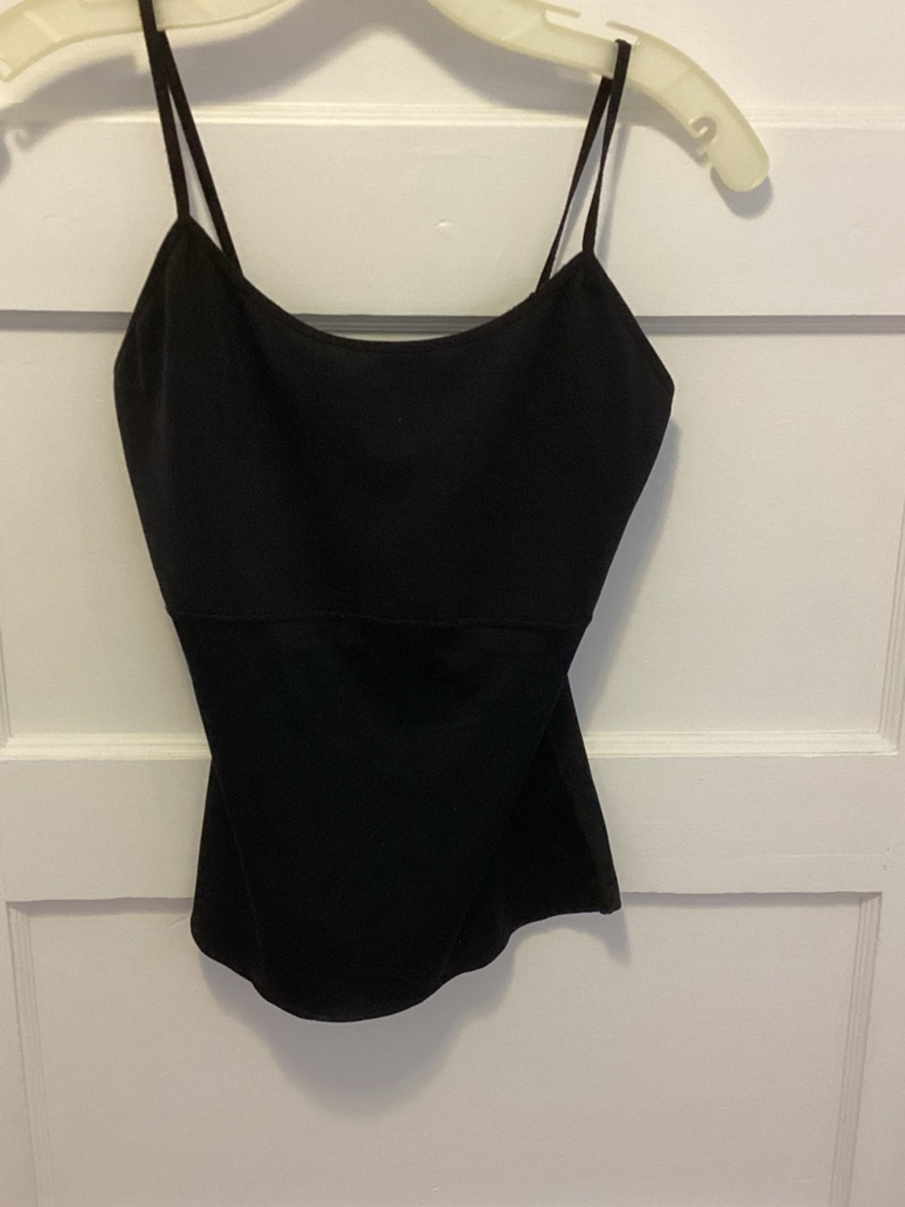SPANX Black Slimming Camisole with Spaghetti Straps